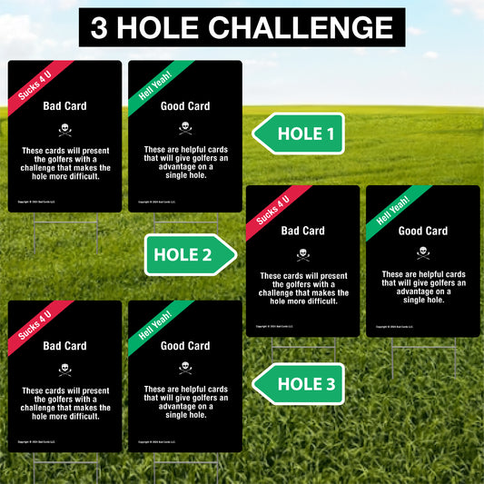 3-Hole Challenge Package
